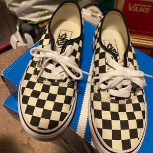 Checkerboard Vans